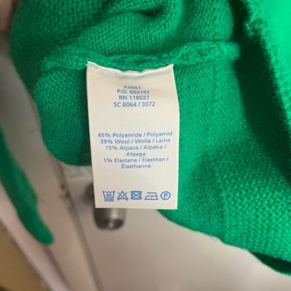 Boden Brie Green Jumper Wool Alpaca Blend Sweater - Picture 5 of 5